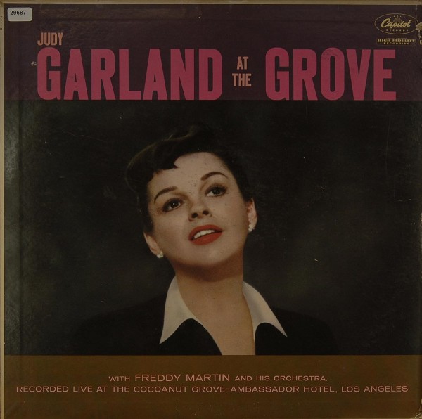 Garland, Judy: At the Grove