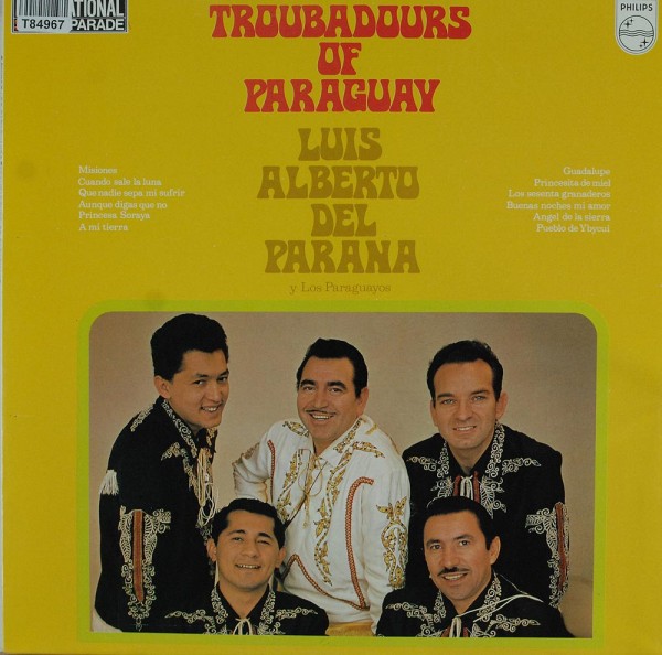 Luis Alberto del Parana y Los Paraguayos: Troubadours Of Paraguay