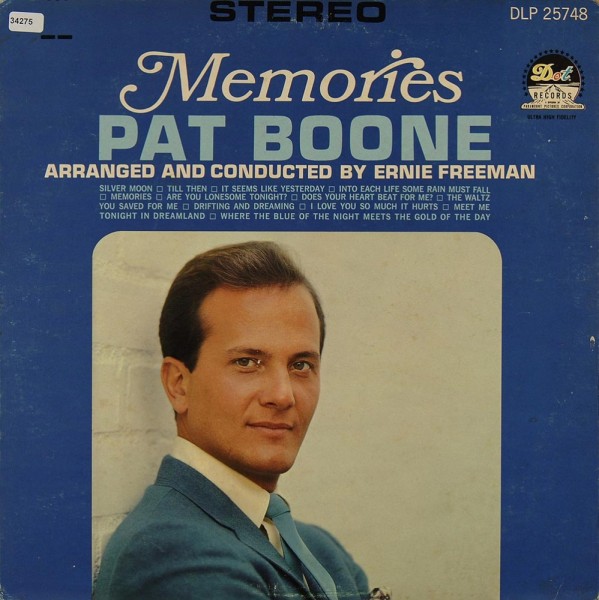 Boone, Pat: Memories