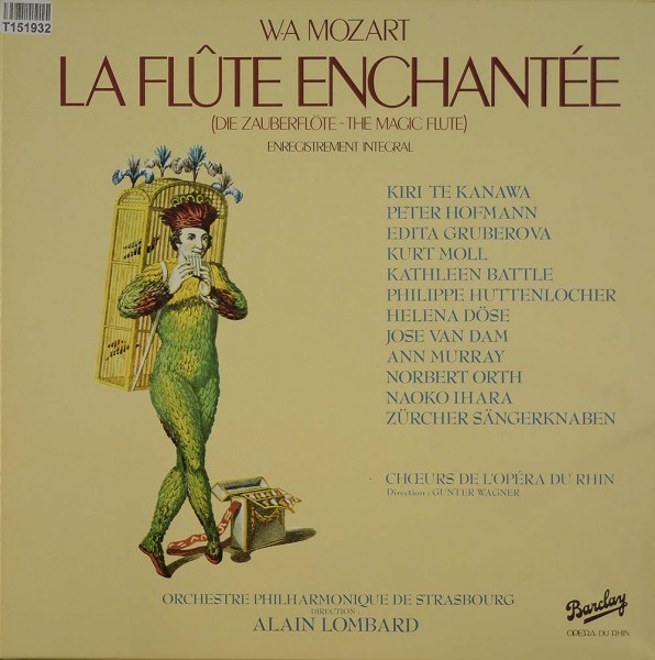 Wolfgang Amadeus Mozart, Orchestre Philharmo: La Flûte enchantée (Die Zauberflote - The Magic Flute)