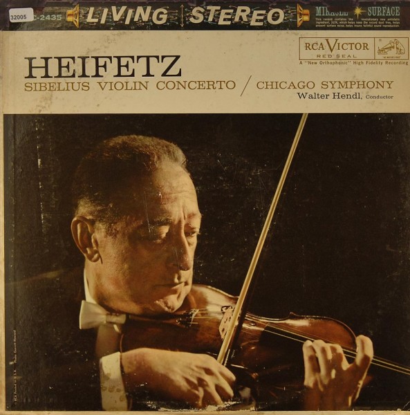 Heifetz: Sibelius: Violin Concerto