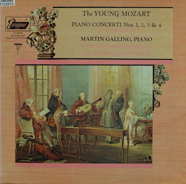 Wolfgang Amadeus Mozart, Martin Galling, Stu: The Young Mozart (Piano Concerti Nos. 1, 2, 3, &amp; 4)