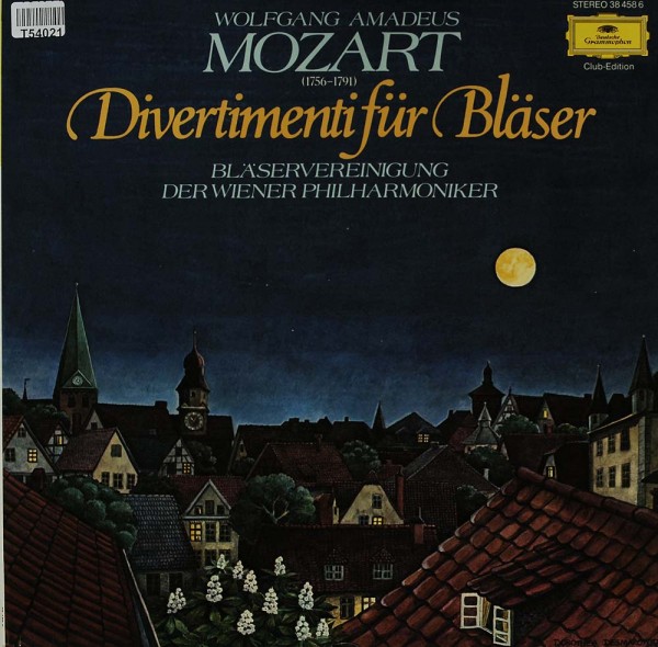 Wolfgang Amadeus Mozart, Bläservereinigung Der Wiener Philharmoniker: Divertimenti Für Bläser