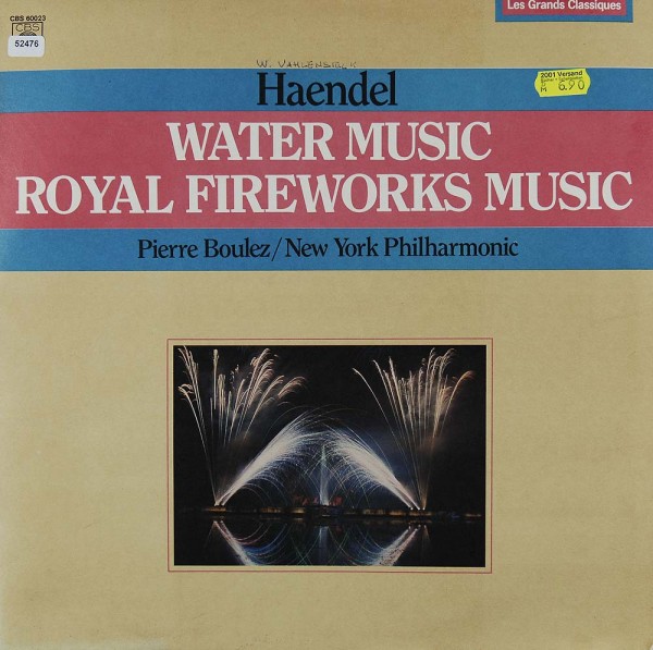 Händel: Water Music / Royal Fireworks Music