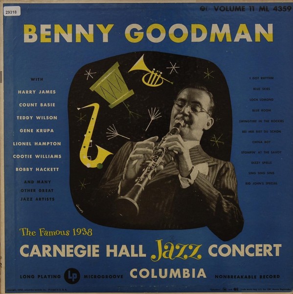 Goodman, Benny: The Famous 1938 Carnegie Hall Jazz Concert Vol. II