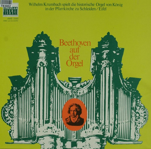 Ludwig van Beethoven - Wilhelm Krumbach: Beethoven Auf Der Orgel (Wilhelm Krumbach Spielt Die His