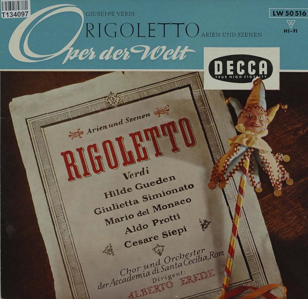 Giuseppe Verdi: Rigoletto (Arien Und Szenen)