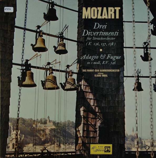 Mozart: Drei Divertimenti / Adagio &amp; Fuge