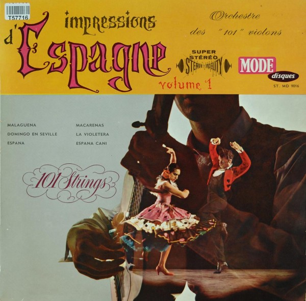 101 Strings: Impressions D&#039;Espagne Vol. 1