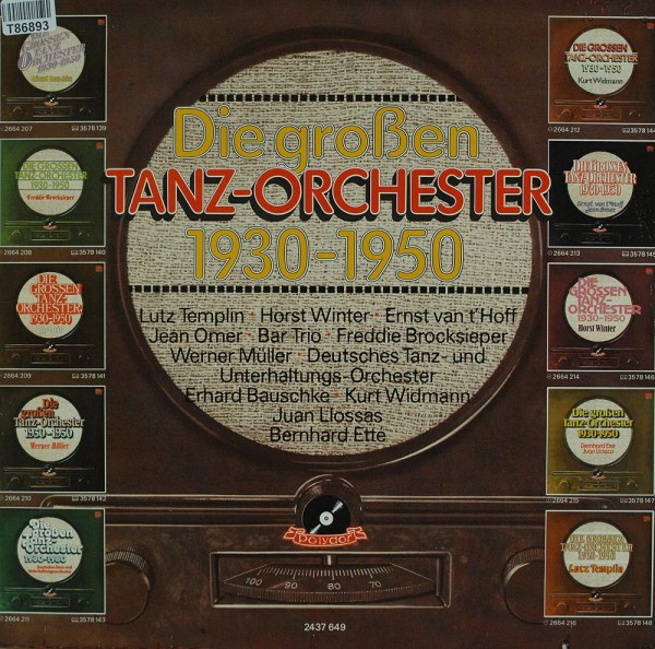 Various: Die großen Tanz-Orchester 1930-1950