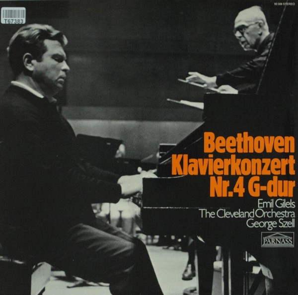 Ludwig van Beethoven: Konzert Für Klavier Und Orchester Nr. 4 G-Dur Op. 56