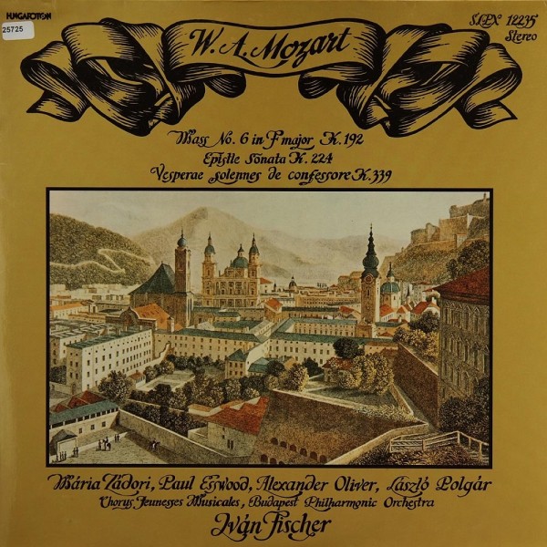 Mozart: Mass in F-major K. 192 / Vesperae K 339