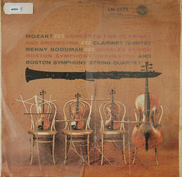 Mozart: Concerto for Clarinet &amp; Orch. / Clarinet Quintet