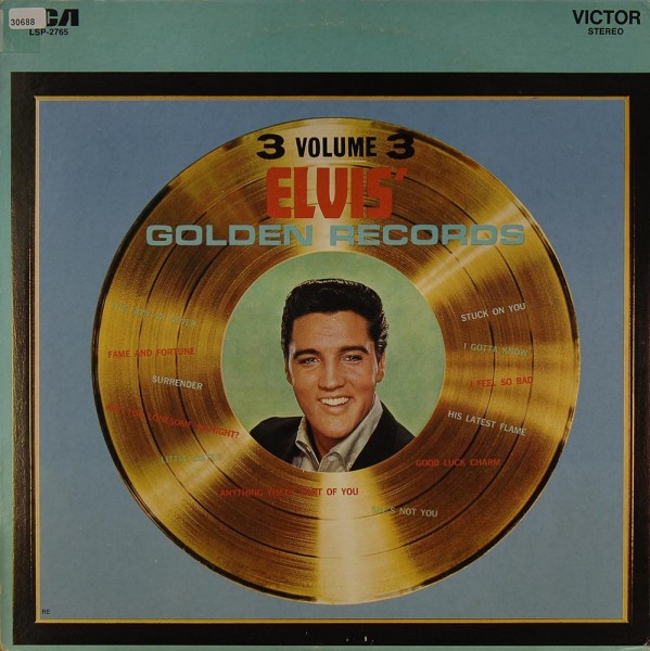 Presley, Elvis: Elvis` Golden Records Volume 3