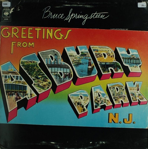 Springsteen, Bruce: Greetings from Asbury Park N.J.