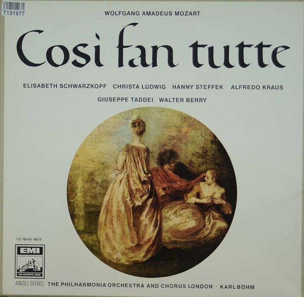 Wolfgang Amadeus Mozart / Elisabeth Schwarzk: Così Fan Tutte