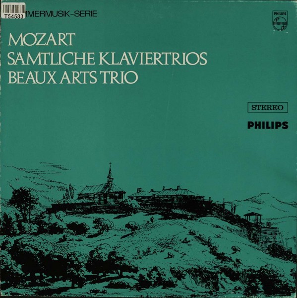 Wolfgang Amadeus Mozart - Beaux Arts Trio: Sämtliche Klaviertrios