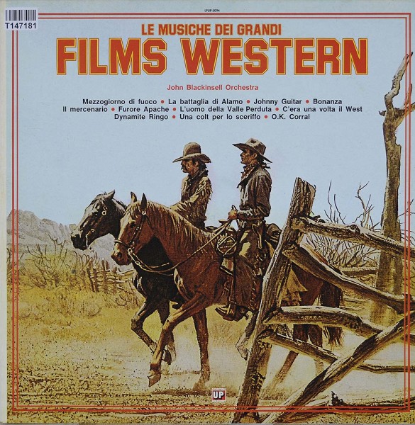 John Blackinsell Orchestra: Le Musiche Dei Grandi Films Western Vol. 1