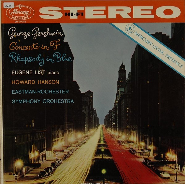 Gershwin: Concerto in F / Rhapsody in Blue