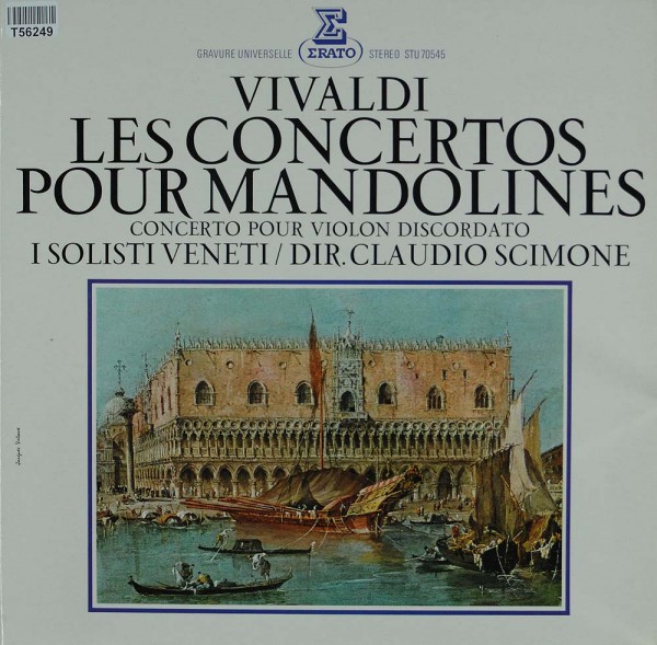 Antonio Vivaldi, Claudio Scimone, I Solisti Veneti: Les Concertos Pour Mandoline / Concerto Pour Vio