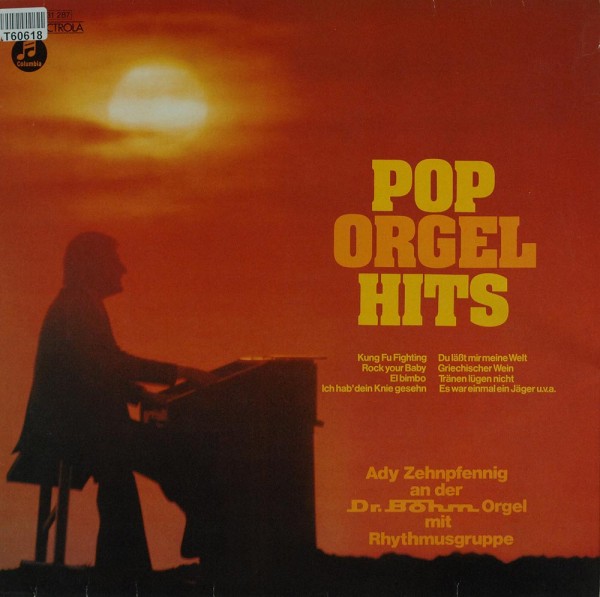 Ady Zehnpfennig: Pop Orgel Hits
