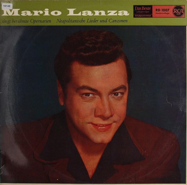 Lanza, Mario: Mario Lanza singt berühmte Opernarien