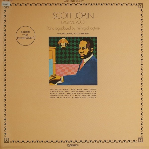 Joplin, Scott: Ragtime Vol.3 - Piano Rags by the King of Ragtime