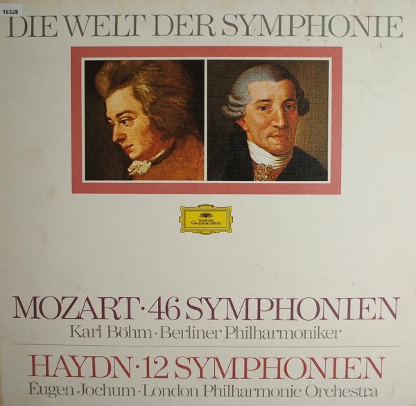 Mozart / Haydn: Die Welt der Symphonie (M.: 46 Symph. / H.: 12 S.)