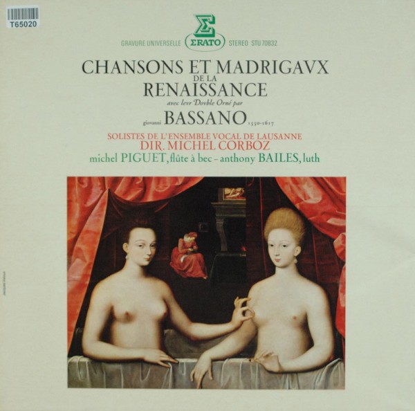 Giovanni Bassano, Ensemble Vocal De Lausann: Chansons Et Madrigaux De La Renaissance