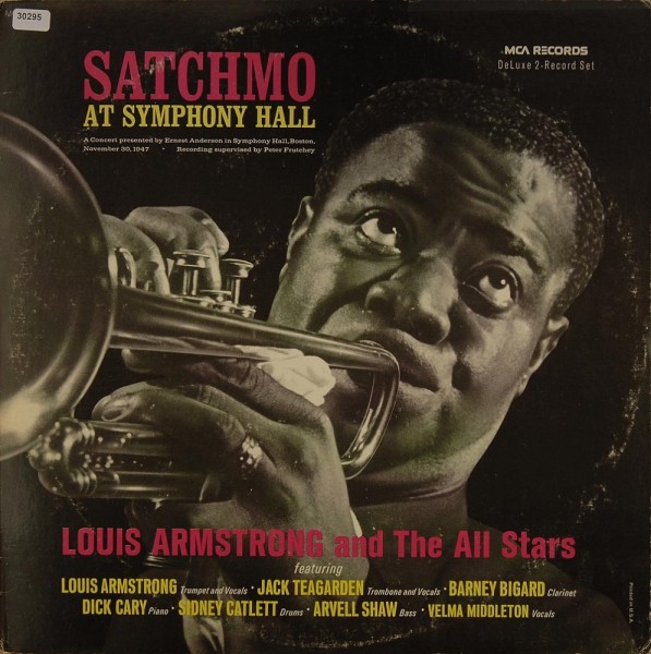 Armstrong, Louis: Satchmo at Symphony Hall