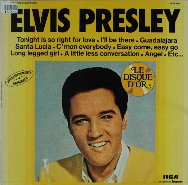 Elvis Presley: Le Disque D&#039;Or