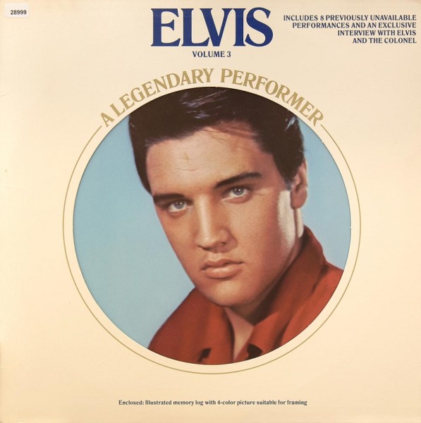 Presley, Elvis: A Legendary Performer - Elvis Volume 3