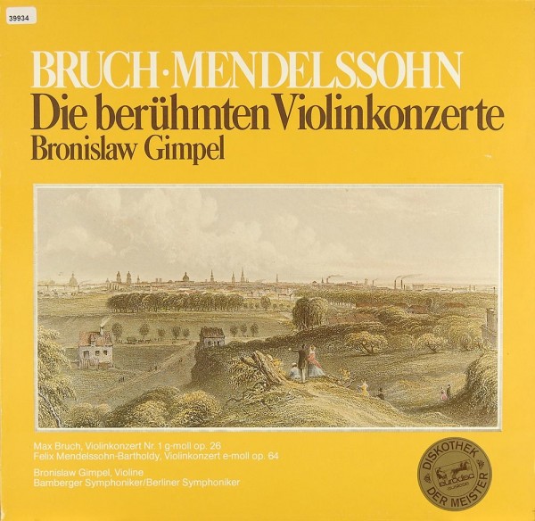 Bruch / Mendelssohn: Die berühmten Violinkonzerte