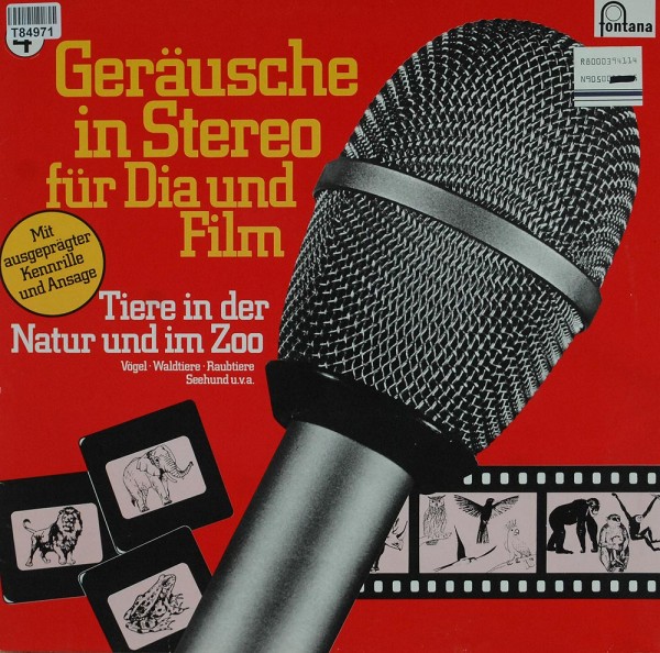 No Artist: Geräusche In Stereo Für Dia Und Film - Folge 4 - Tiere I