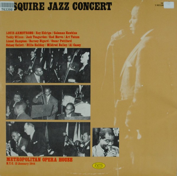 Esquire All Stars: Esquire Jazz Concert - Metropolitan Opera House N.Y.C. 13 January 1944