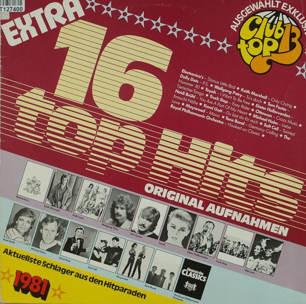 Various: 16 Top Hits - Extra 1981