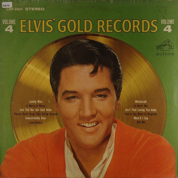 Presley, Elvis: Elvis` Gold Records Volume 4