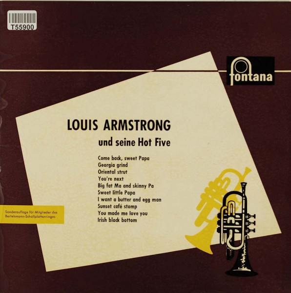 Louis Armstrong &amp; His Hot Five: Louis Armstrong Und Seine Hot Five