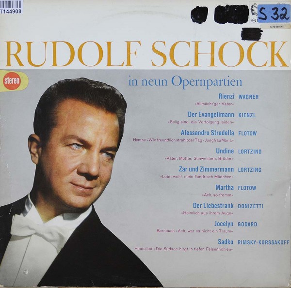 Rudolf Schock: Rudolf Schock In Neun Opernpartien
