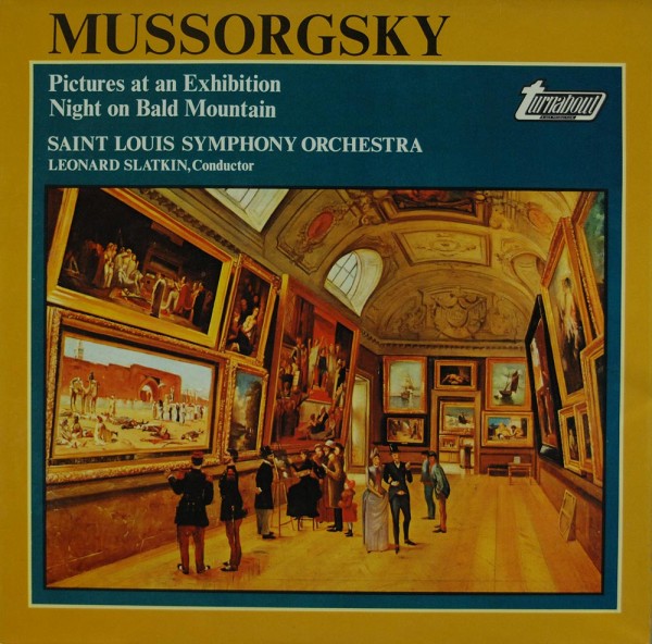 Modest Mussorgsky, Leonard Slatkin, Saint Louis Symphony Orchestra: Pictures At An Exhibition / Nigh