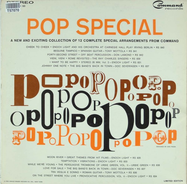 Various: Command Pop Special