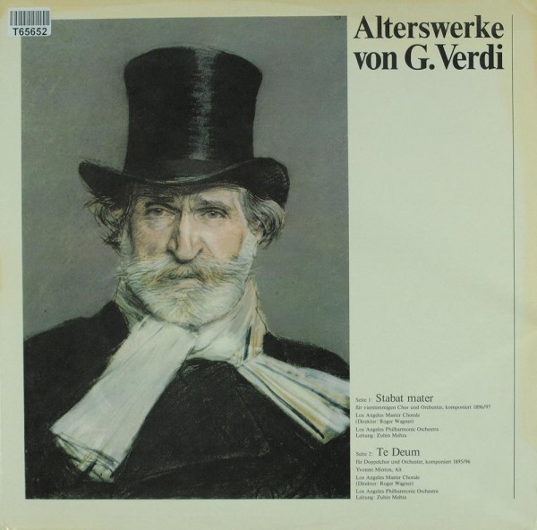 Giuseppe Verdi, Zubin Mehta, Los Angeles Ma: Alterswerke Von G. Verdi
