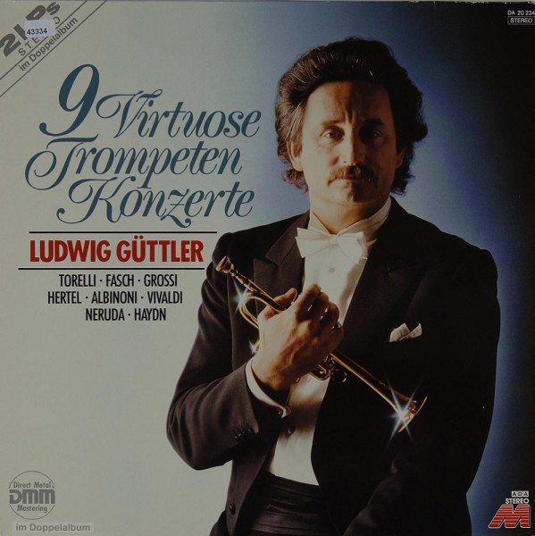 Güttler, Ludwig: 9 virtuose Trompetenkonzerte