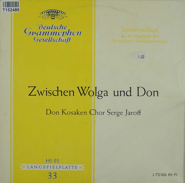 Don Kosaken Chor Serge Jaroff: Zwischen Wolga Und Don