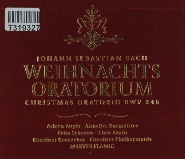 Johann Sebastian Bach - Arleen Auger, Anneli: Weihnachtsoratorium (Christmas Oratorio BWV 248)