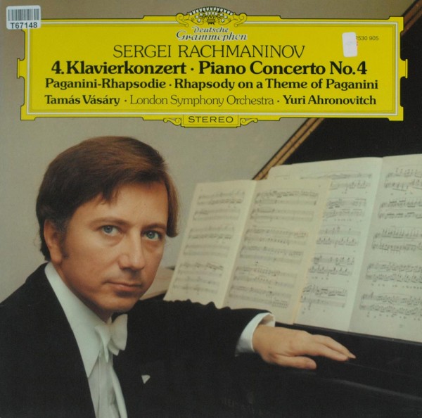 Sergei Vasilyevich Rachmaninoff - Tamás Vás: 4. Klavierkonzert • Piano Concerto No.4 / Paganini-Rhap