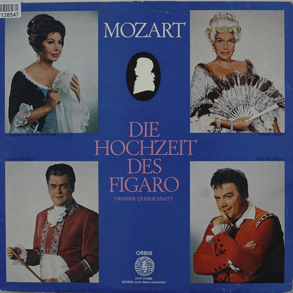 Wolfgang Amadeus Mozart: Die Hochzeit des Figaro (Großer Querschnitt)