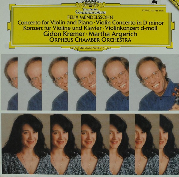 Gidon Kremer, Martha Argerich, Orpheus Chamb: Concerto For Violin And Piano - Violin Concerto In D M