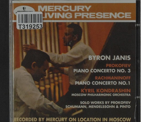 Byron Janis - Sergei Prokofiev - Sergei Vasi: Piano Concertos
