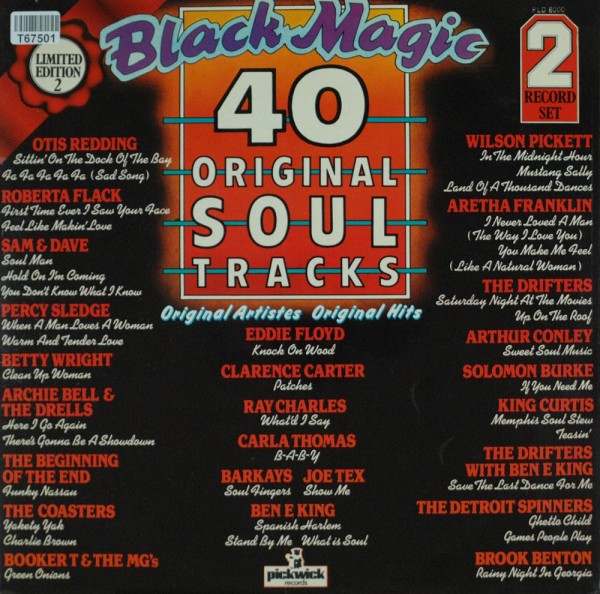 Various: Black Magic (40 Original Soul Tracks)